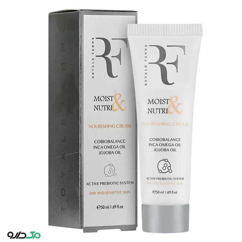 کرم مرطوب کننده و تغذیه کننده پوست خشک و حساس آر اف